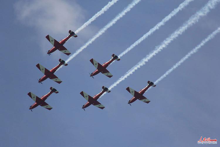 澳大利亞皇家空軍飛行表演隊(duì)的編隊(duì)飛行