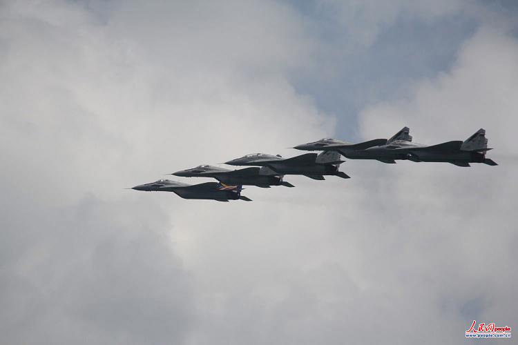 馬來(lái)西亞空軍的米格-29飛行編隊(duì)